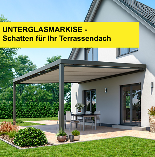Markise für Terrassendach