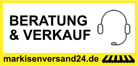 Markisen Onlineshop Beratung