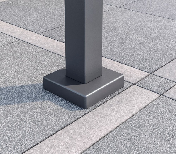 Nova Hüppe Pergola NovaTop Montageplatte