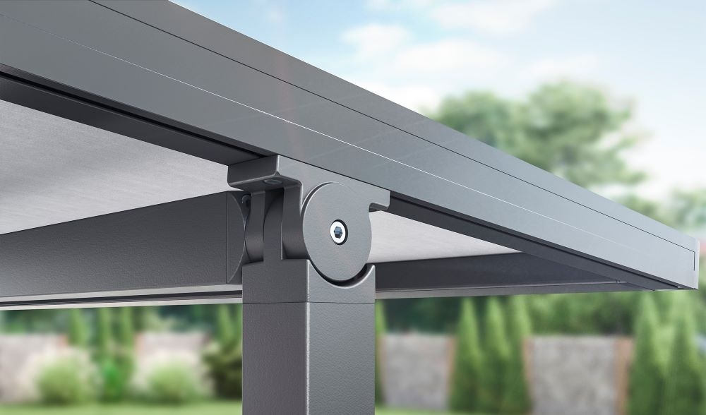 Nava Hüppe NovaTop Pergola Detailbild